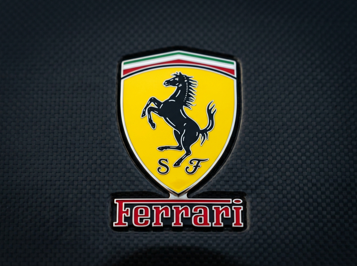 Ferrari prancing horse logo